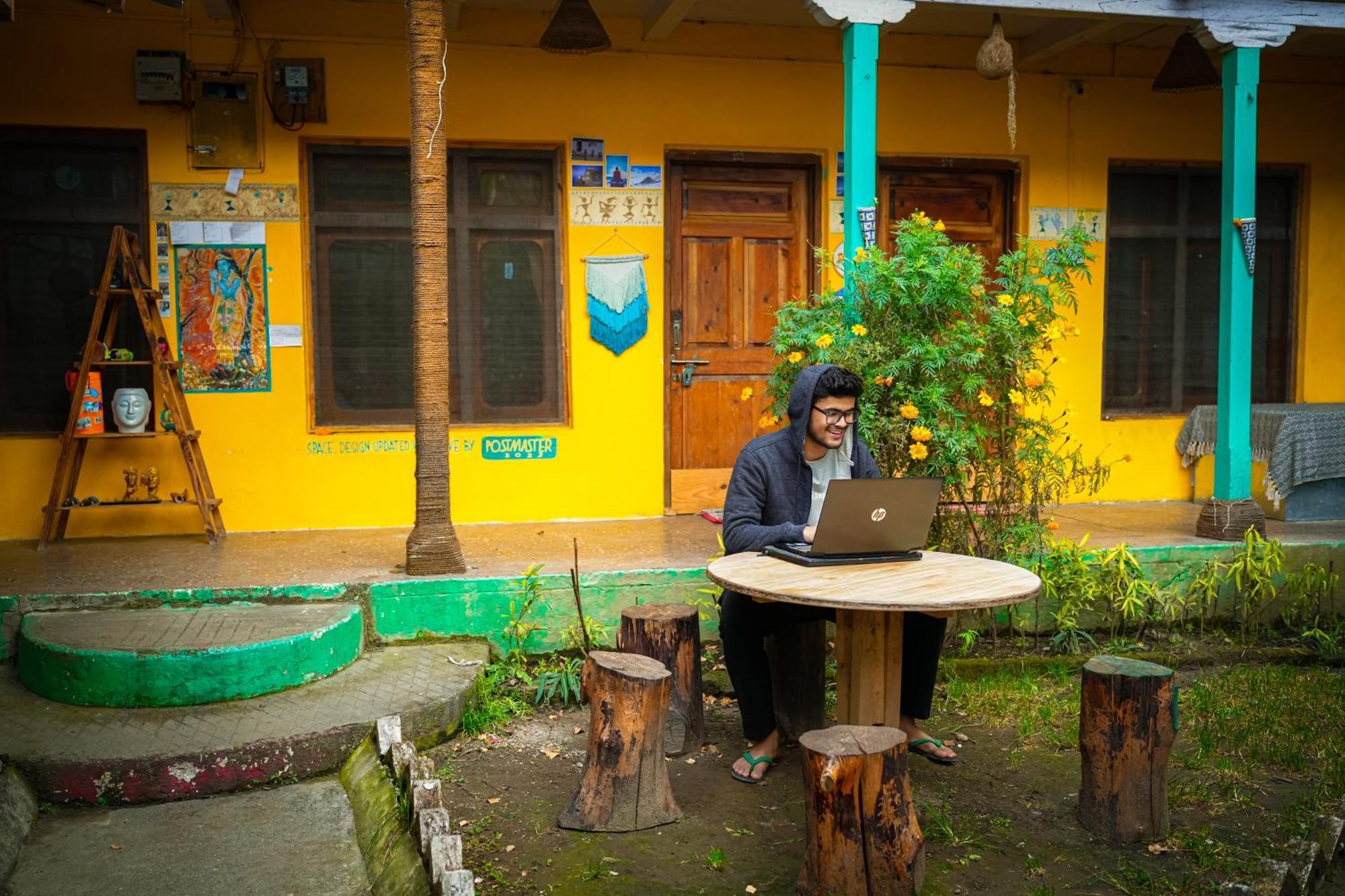 Yaarana Stay & Cafe, Vashisht, Manali Kültér fotó