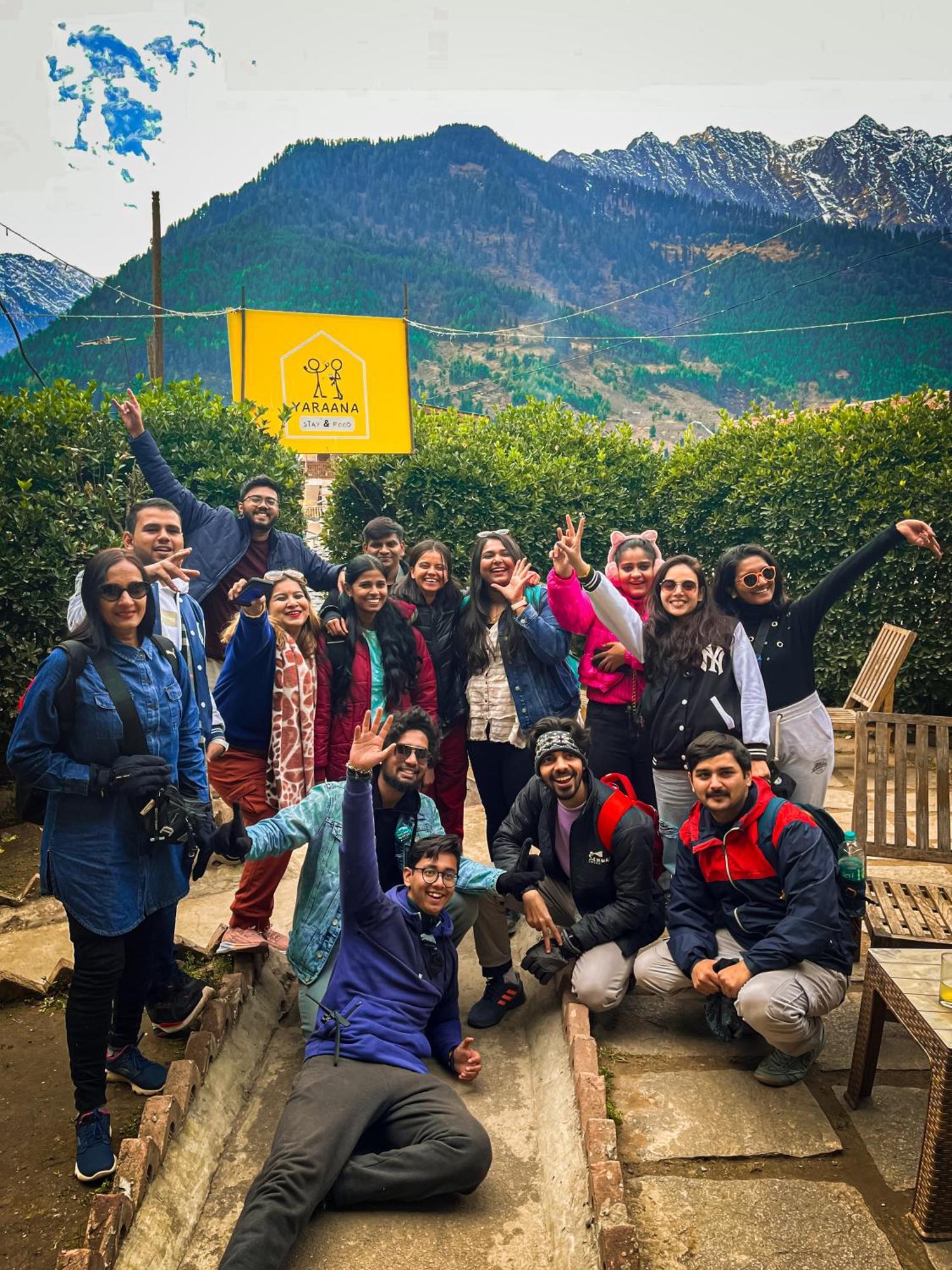 Yaarana Stay & Cafe, Vashisht, Manali Kültér fotó